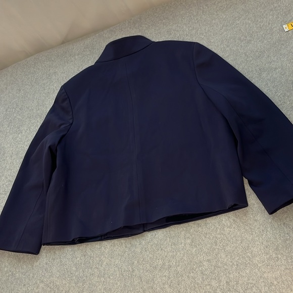 Classiques Entier Blazer Skirt Set Medium Ponte Knit Career Office - Picture 5 of 10